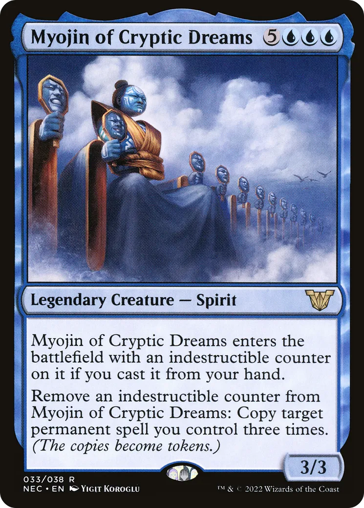 Myojin of Cryptic Dreams — Neon Dynasty Commander — Magic: The Gathering