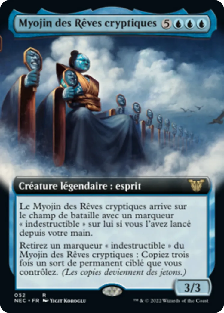 Myojin des Rêves cryptiques — Neon Dynasty Commander — Magic: The Gathering