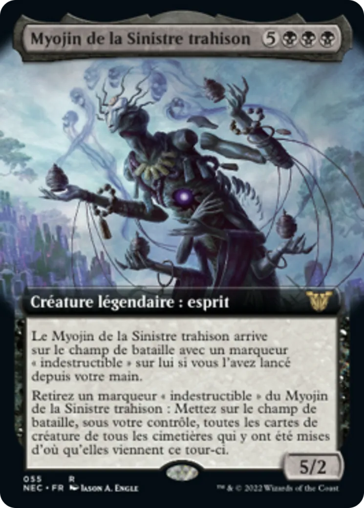 Myojin de la Sinistre trahison — Neon Dynasty Commander — Magic: The Gathering