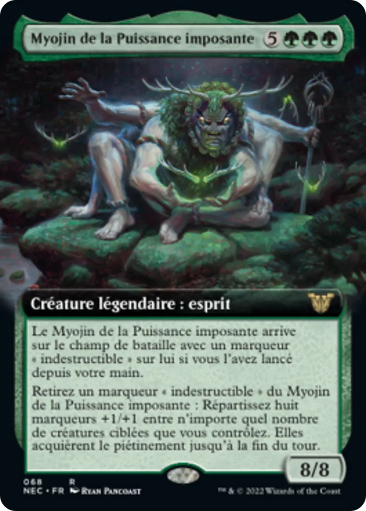 Myojin de la Puissance imposante — Neon Dynasty Commander — Magic: The Gathering
