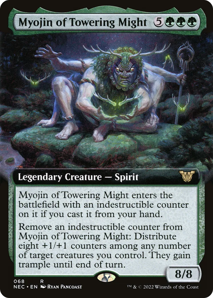 Myojin of Towering Might — Neon Dynasty Commander — Magic: The Gathering