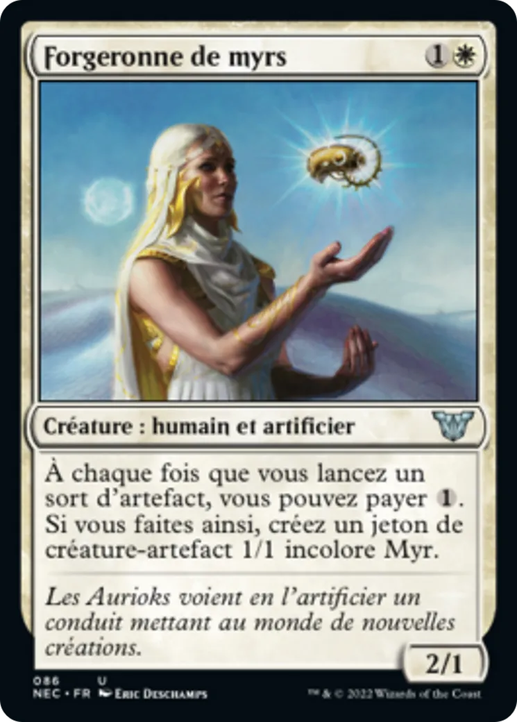 Forgeronne de myrs — Neon Dynasty Commander — Magic: The Gathering