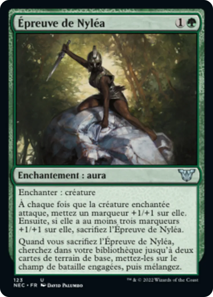 Épreuve de Nyléa — Neon Dynasty Commander — Magic: The Gathering