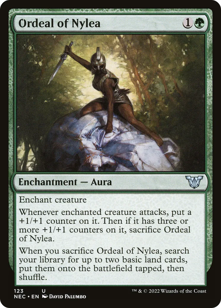 Épreuve de Nyléa — Neon Dynasty Commander — Magic: The Gathering