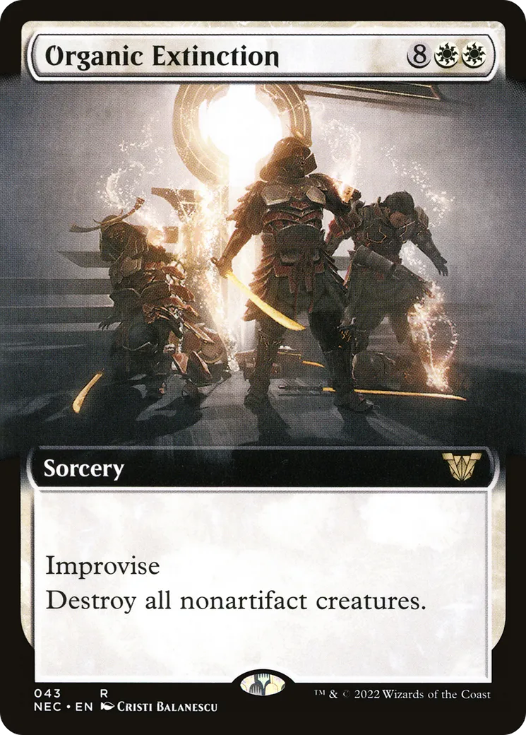 Organic Extinction — Neon Dynasty Commander — Magic: The Gathering