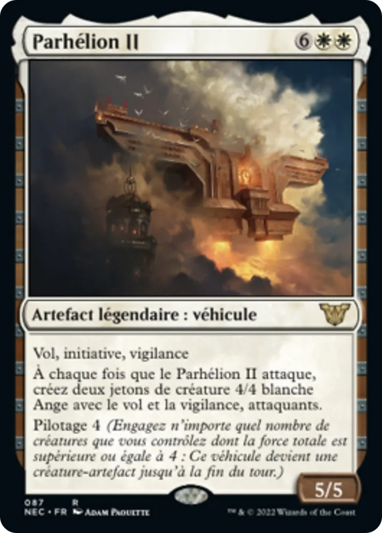 Parhélion II — Neon Dynasty Commander — Magic: The Gathering