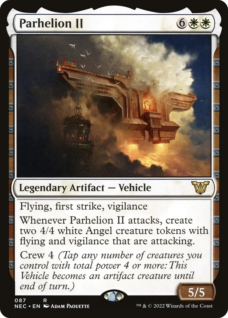 Parhélion II — Neon Dynasty Commander — Magic: The Gathering