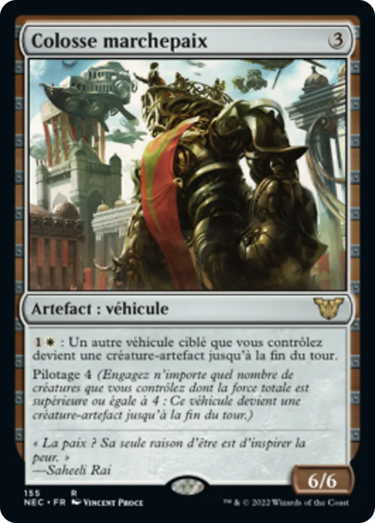 Colosse marchepaix — Neon Dynasty Commander — Magic: The Gathering