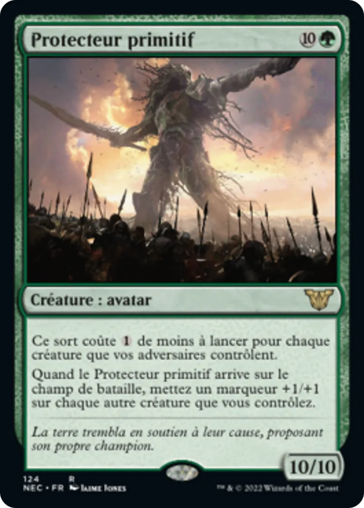 Protecteur primitif — Neon Dynasty Commander — Magic: The Gathering