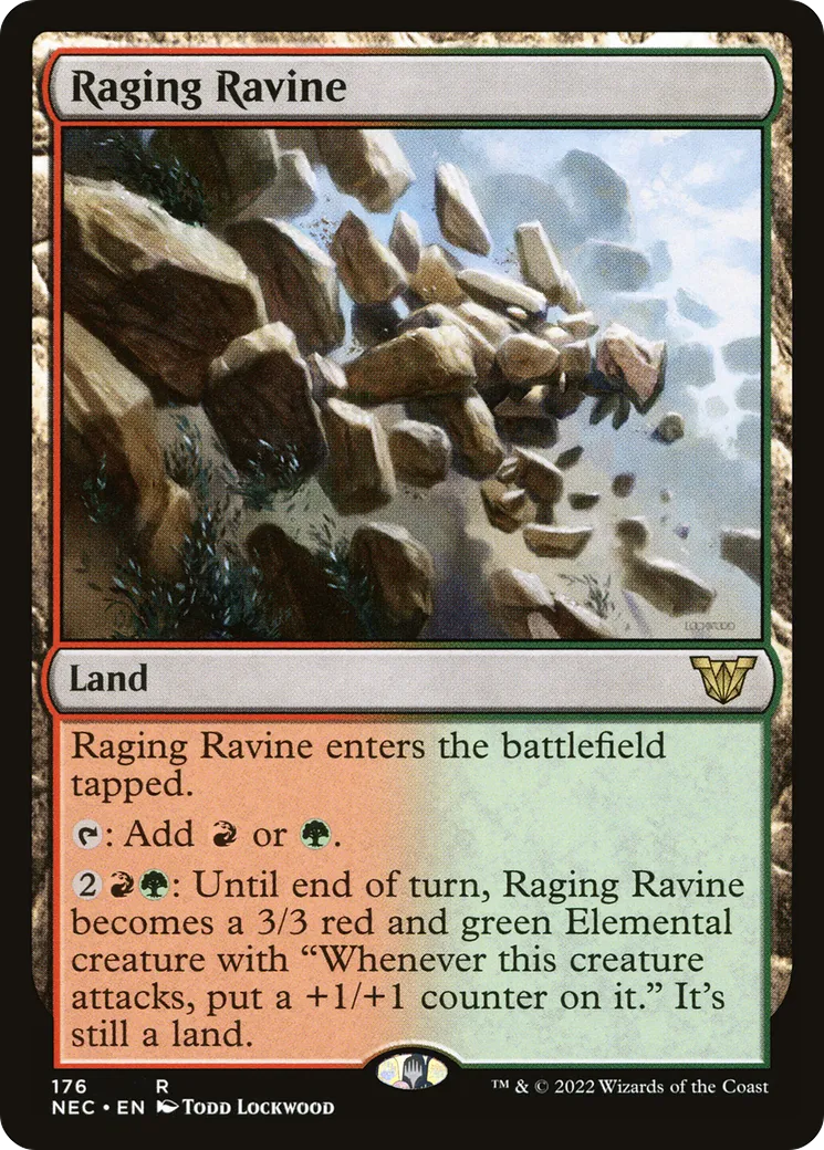 Raging Ravine — Neon Dynasty Commander — Magic: The Gathering