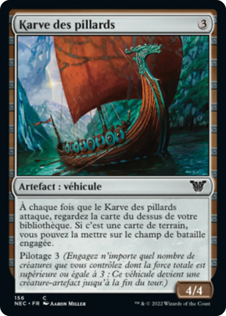 Karve des pillards — Neon Dynasty Commander — Magic: The Gathering