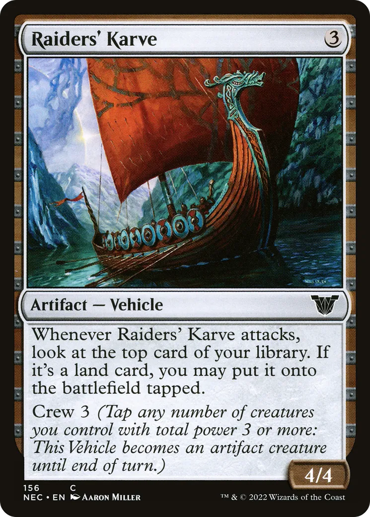 Raiders' Karve — Neon Dynasty Commander — Magic: The Gathering