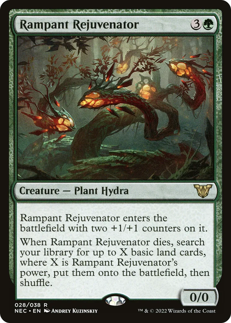 Rampant Rejuvenator — Neon Dynasty Commander — Magic: The Gathering