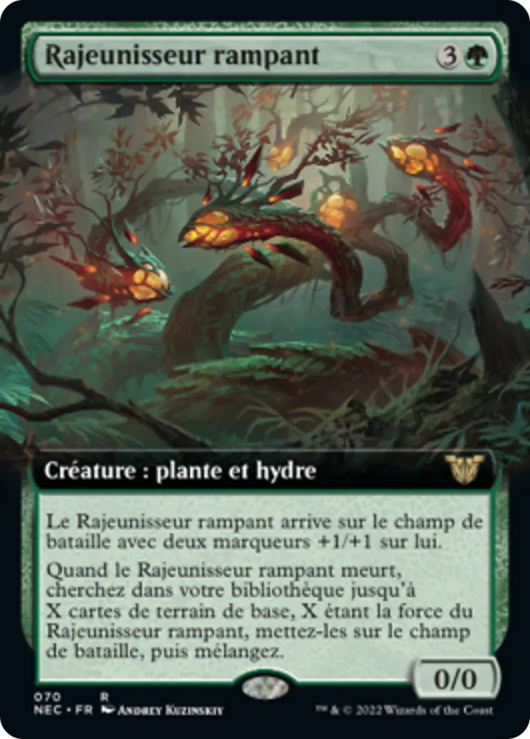 Rajeunisseur rampant — Neon Dynasty Commander — Magic: The Gathering
