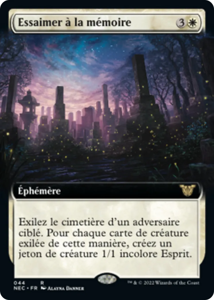 Essaimer à la mémoire — Neon Dynasty Commander — Magic: The Gathering