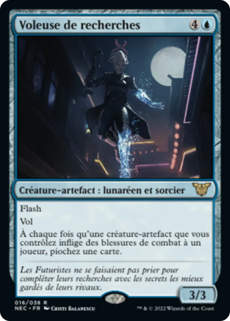 Voleuse de recherches — Neon Dynasty Commander — Magic: The Gathering