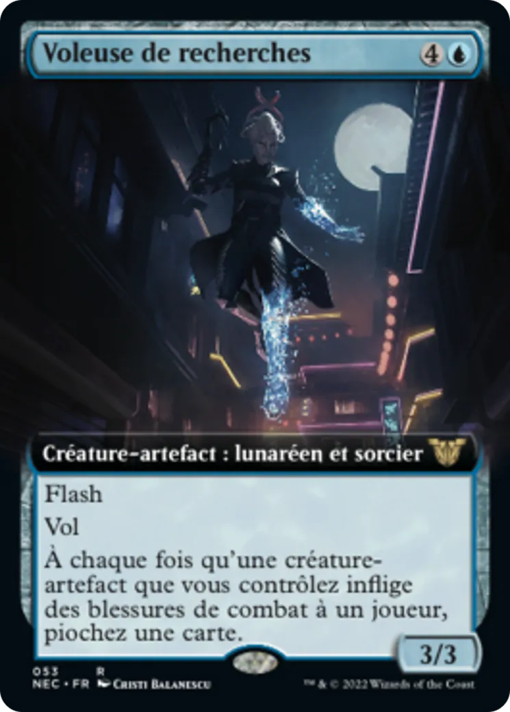 Voleuse de recherches — Neon Dynasty Commander — Magic: The Gathering