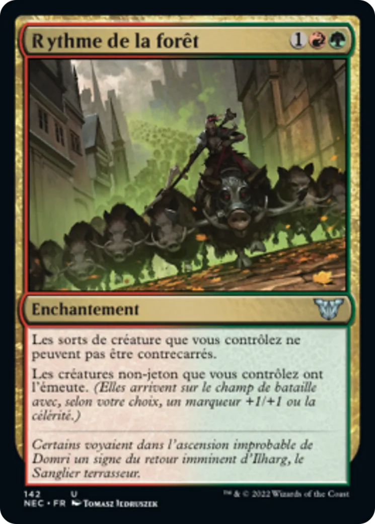 Rythme de la forêt — Neon Dynasty Commander — Magic: The Gathering