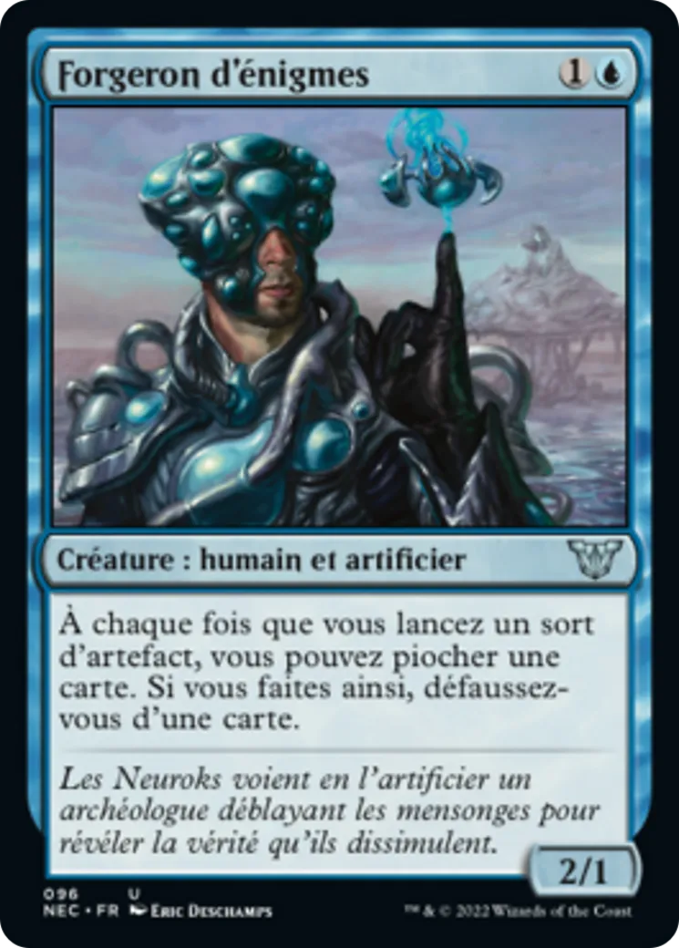 Forgeron d'énigmes — Neon Dynasty Commander — Magic: The Gathering