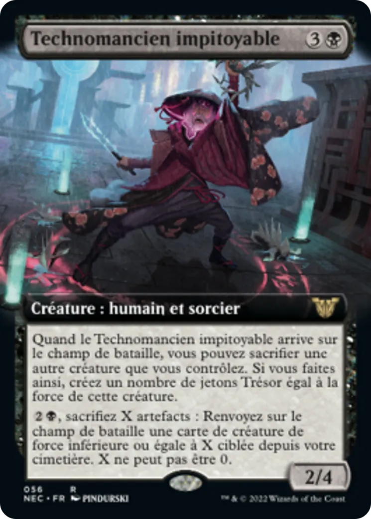 Technomancien impitoyable — Neon Dynasty Commander — Magic: The Gathering
