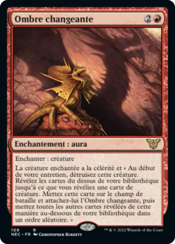 Ombre changeante — Neon Dynasty Commander — Magic: The Gathering