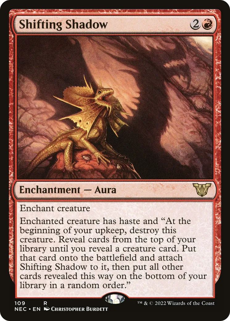 Ombre changeante — Neon Dynasty Commander — Magic: The Gathering