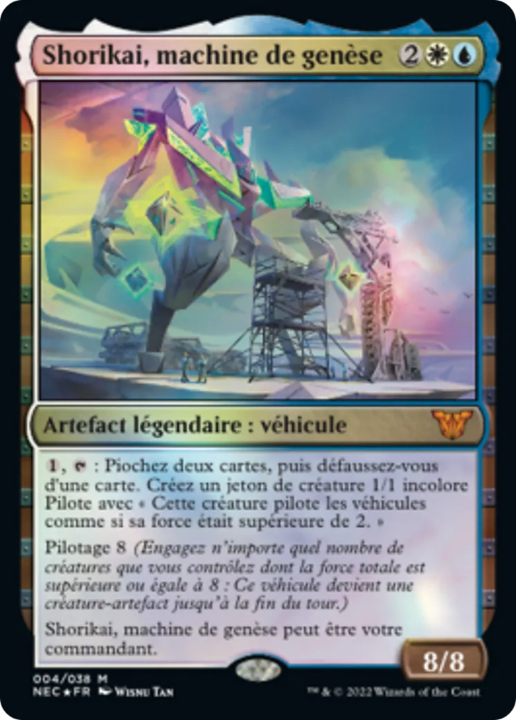 Shorikai, machine de genèse — Neon Dynasty Commander — Magic: The Gathering