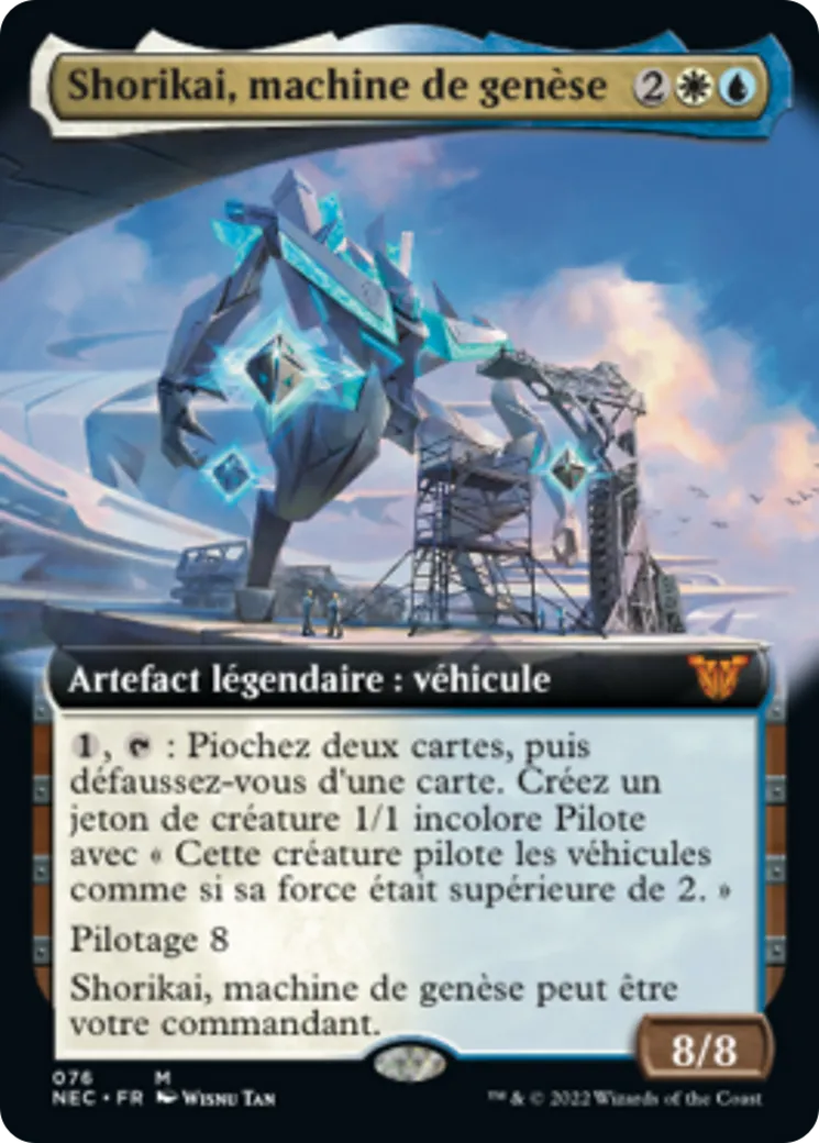 Shorikai, machine de genèse — Neon Dynasty Commander — Magic: The Gathering