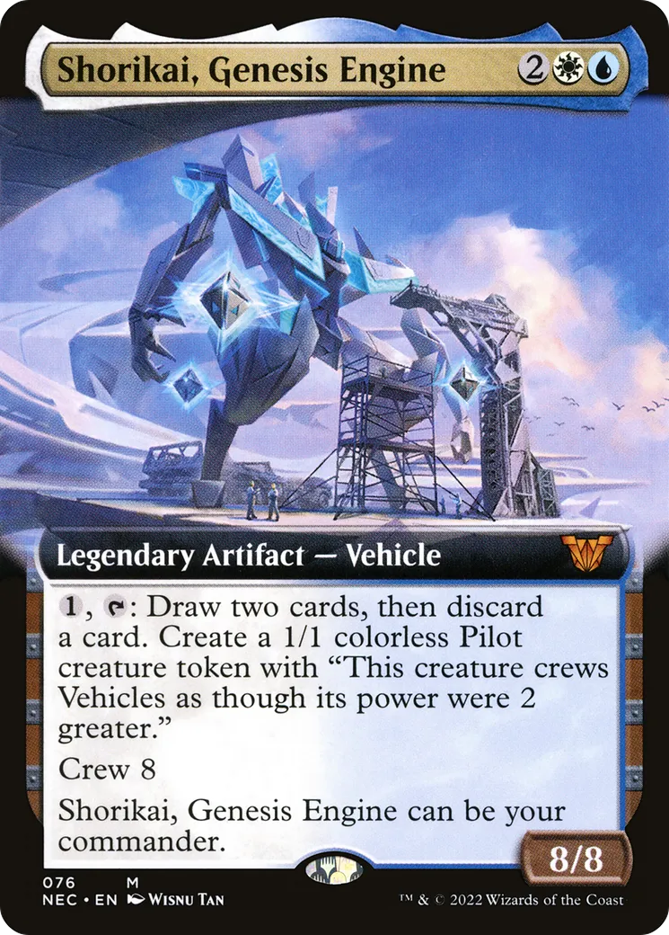 Shorikai, Genesis Engine — Neon Dynasty Commander — Magic: The Gathering