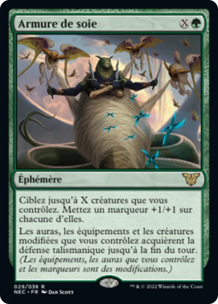 Armure de soie — Neon Dynasty Commander — Magic: The Gathering