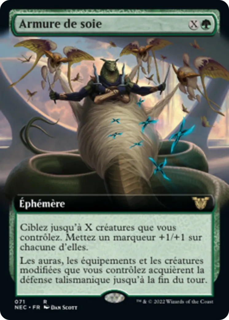 Armure de soie — Neon Dynasty Commander — Magic: The Gathering