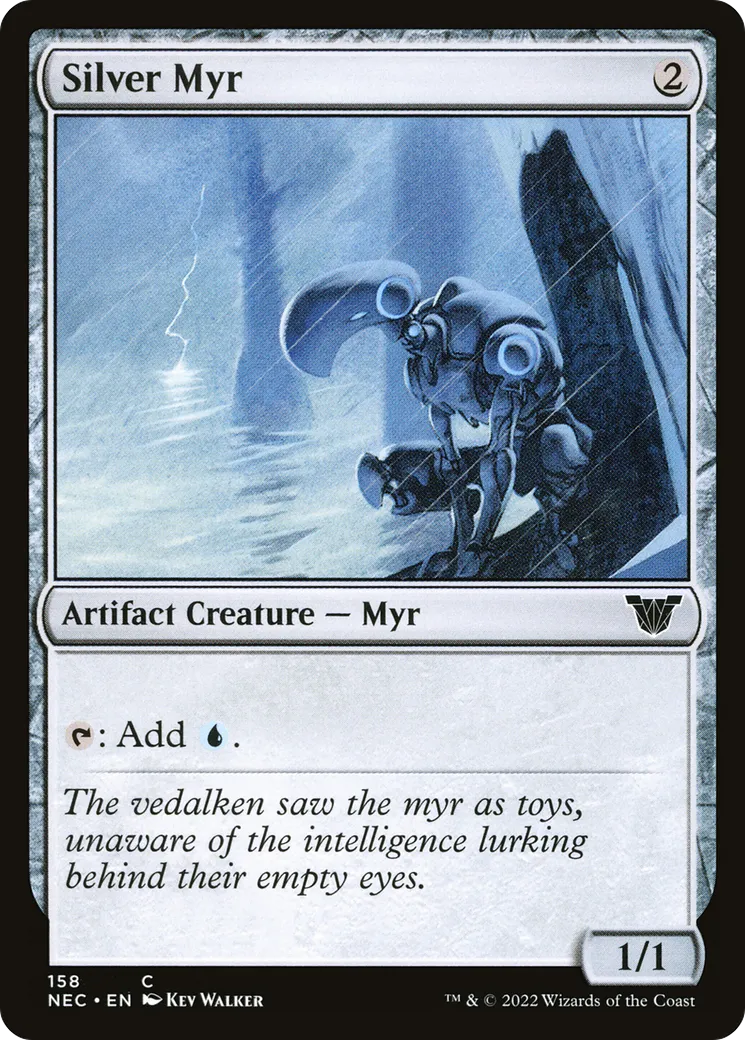 Silver Myr — Neon Dynasty Commander — Magic: The Gathering