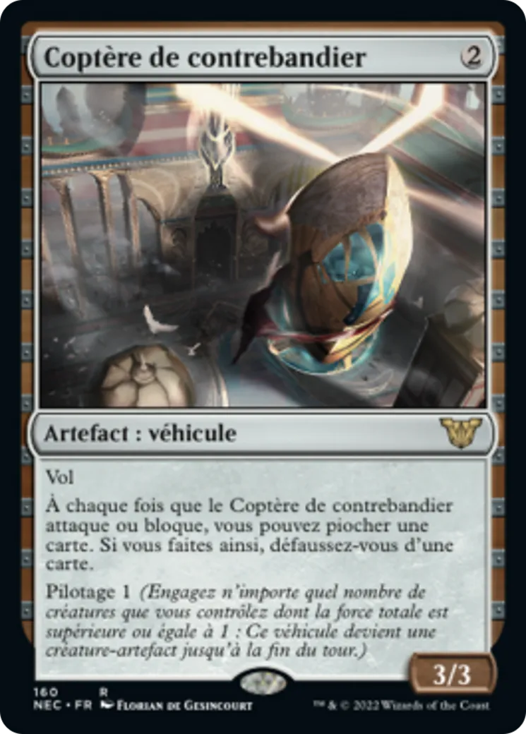 Coptère de contrebandier — Neon Dynasty Commander — Magic: The Gathering