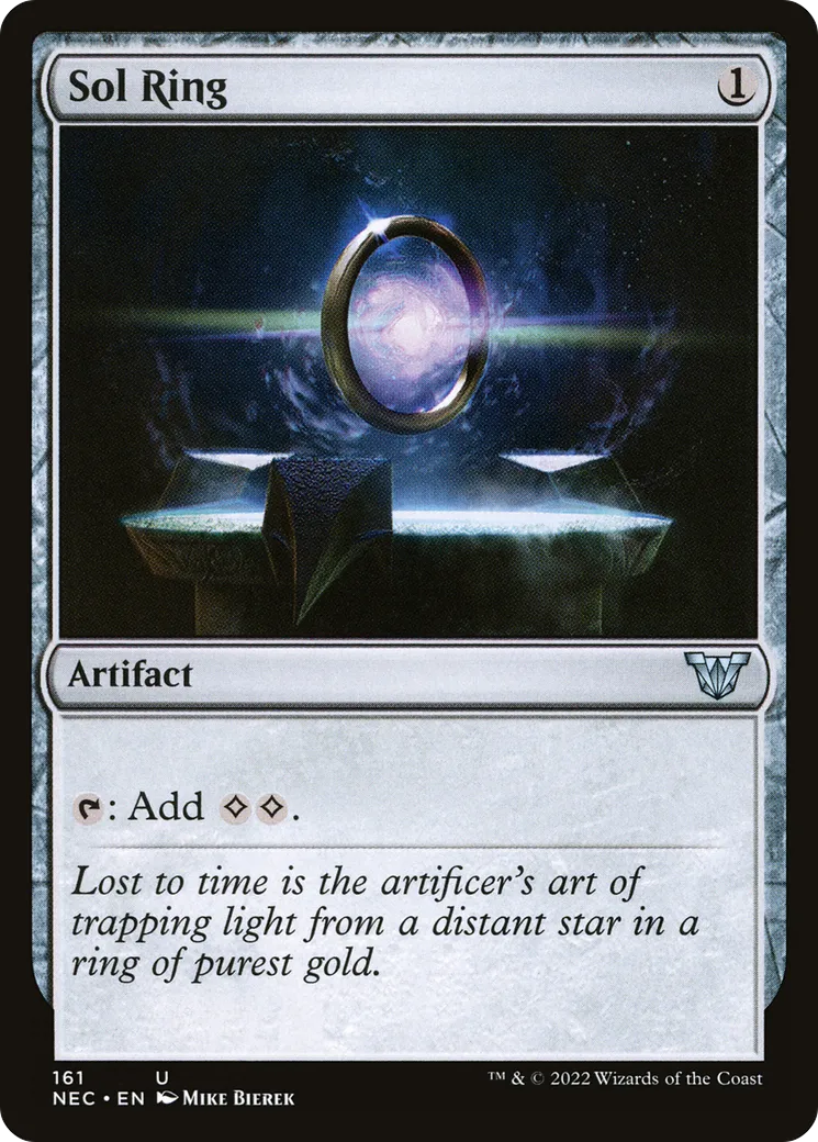 Sol Ring — Neon Dynasty Commander — Magic: The Gathering