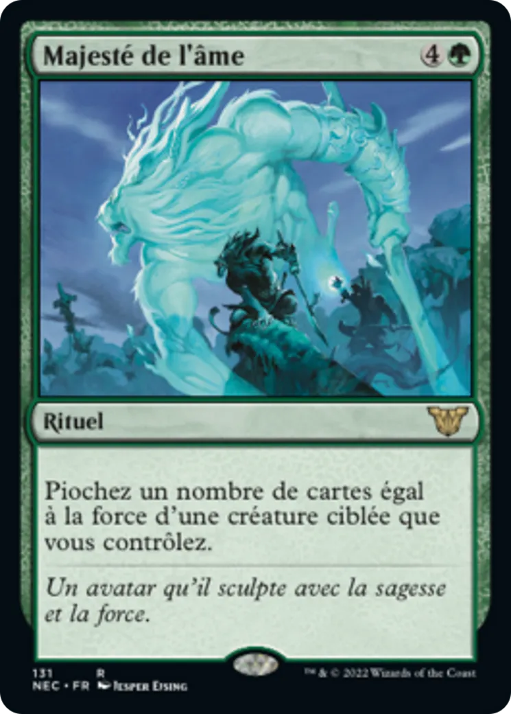 Majesté de l'âme — Neon Dynasty Commander — Magic: The Gathering