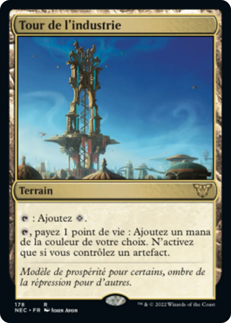 Tour de l'industrie — Neon Dynasty Commander — Magic: The Gathering