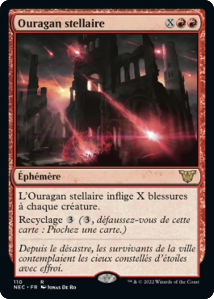 Ouragan stellaire — Neon Dynasty Commander — Magic: The Gathering
