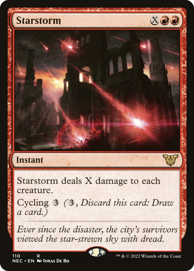 Ouragan stellaire — Neon Dynasty Commander — Magic: The Gathering