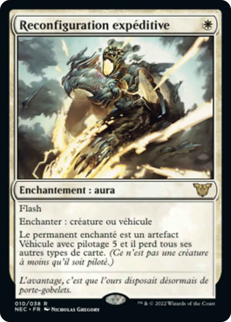 Reconfiguration expéditive — Neon Dynasty Commander — Magic: The Gathering