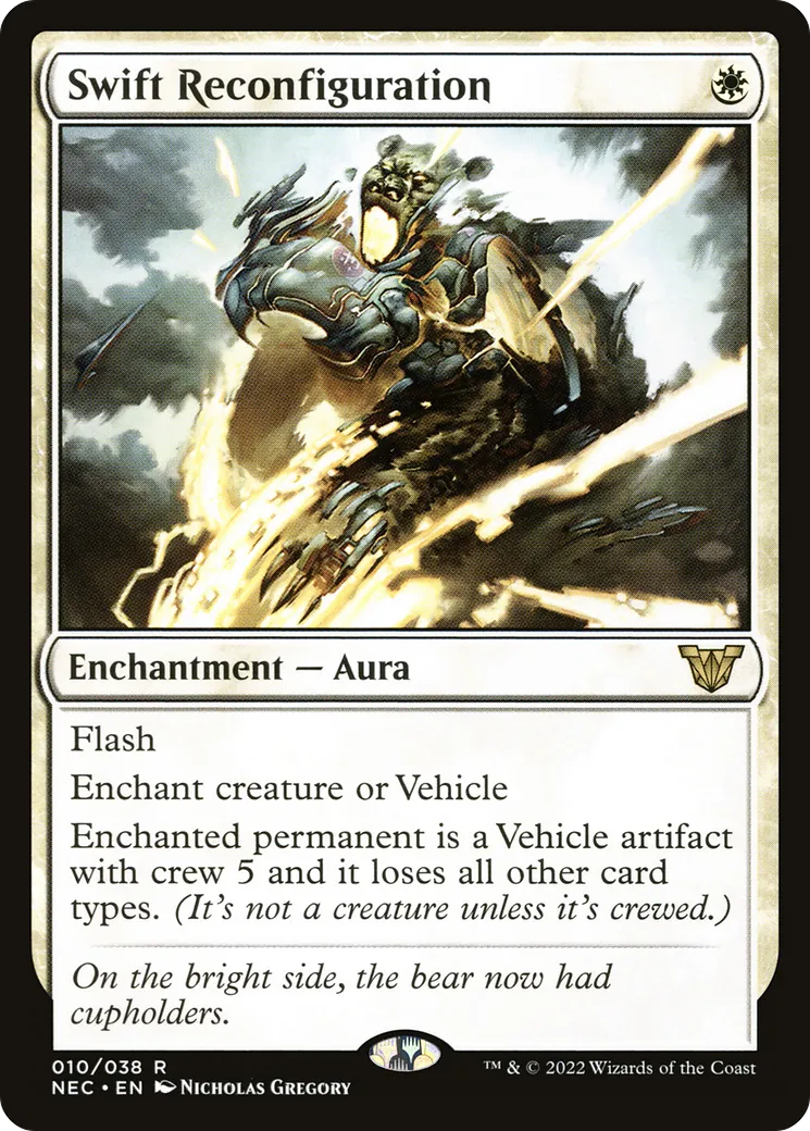 Swift Reconfiguration — Neon Dynasty Commander — Magic: The Gathering