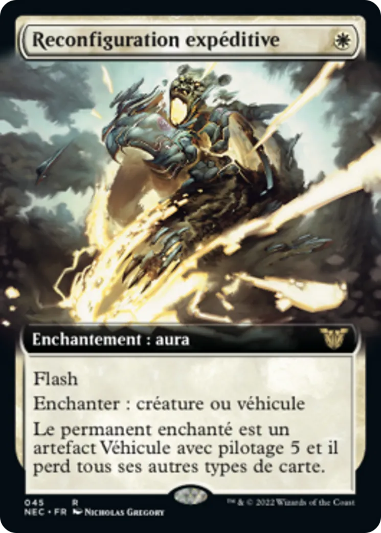 Reconfiguration expéditive — Neon Dynasty Commander — Magic: The Gathering