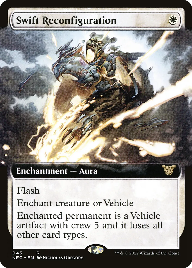 Swift Reconfiguration — Neon Dynasty Commander — Magic: The Gathering
