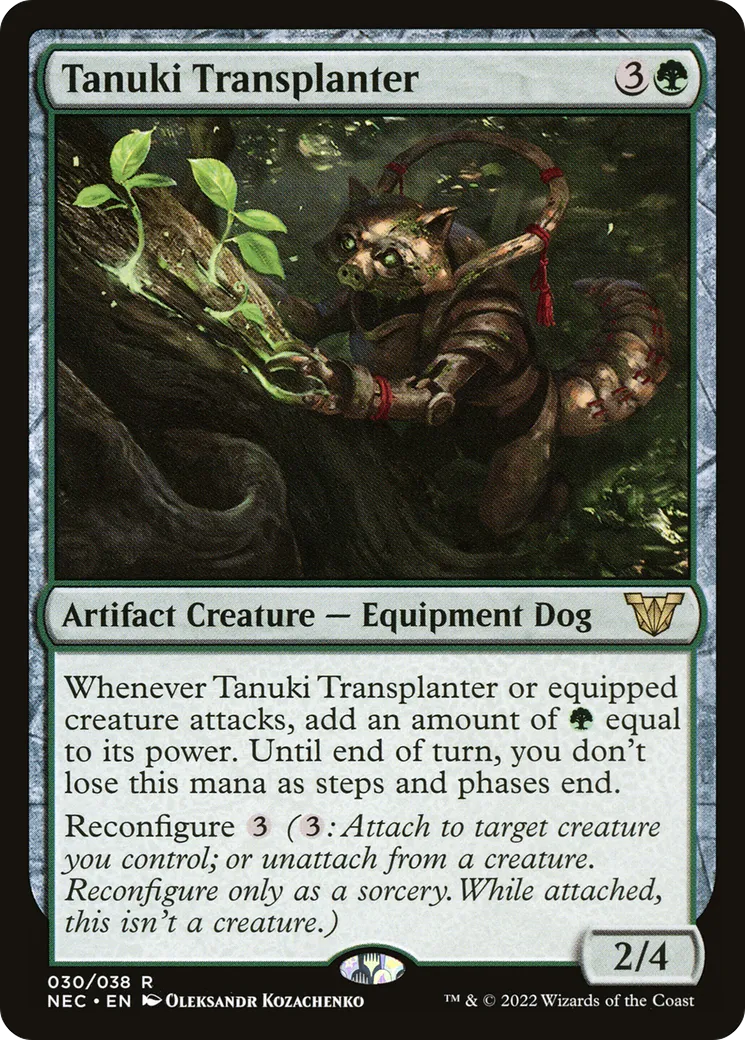 Tanuki Transplanter — Neon Dynasty Commander — Magic: The Gathering