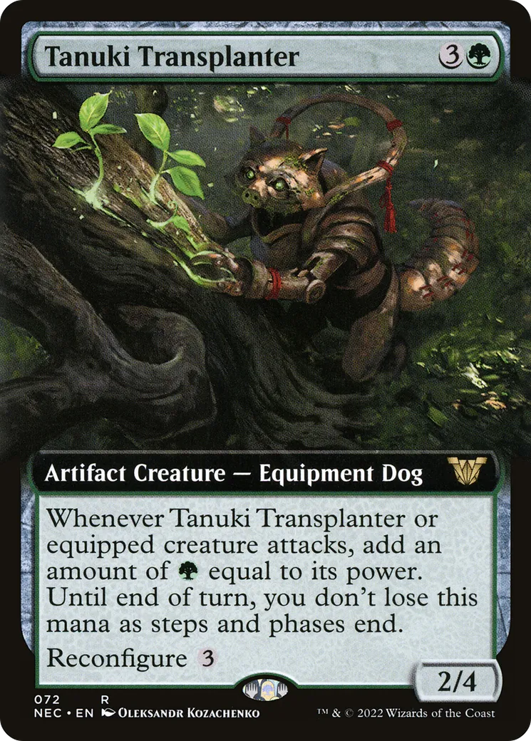 Tanuki Transplanter — Neon Dynasty Commander — Magic: The Gathering