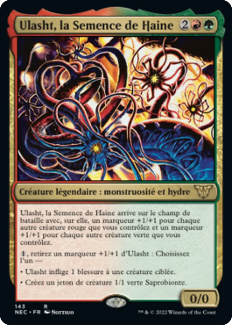Ulasht, la Semence de Haine — Neon Dynasty Commander — Magic: The Gathering