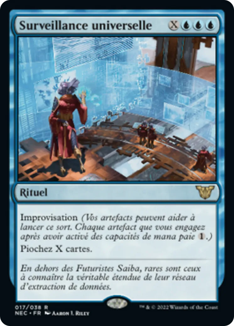 Surveillance universelle — Neon Dynasty Commander — Magic: The Gathering