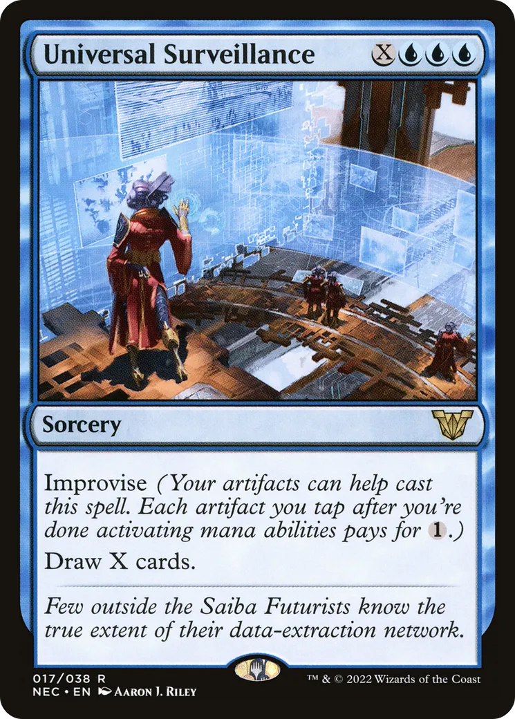 Universal Surveillance — Neon Dynasty Commander — Magic: The Gathering