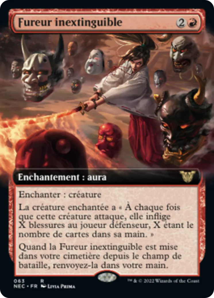 Fureur inextinguible — Neon Dynasty Commander — Magic: The Gathering