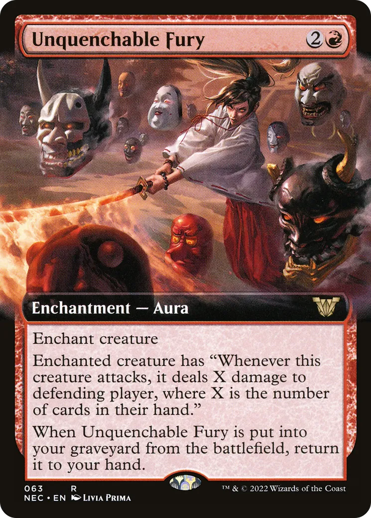 Unquenchable Fury — Neon Dynasty Commander — Magic: The Gathering