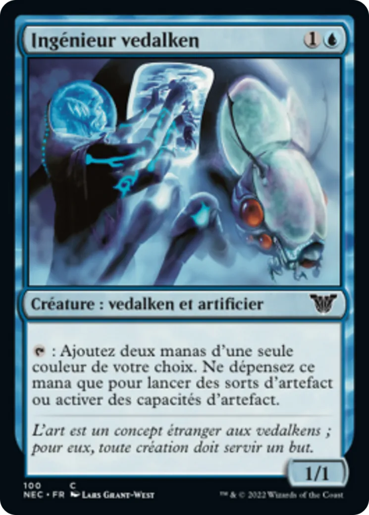 Ingénieur vedalken — Neon Dynasty Commander — Magic: The Gathering